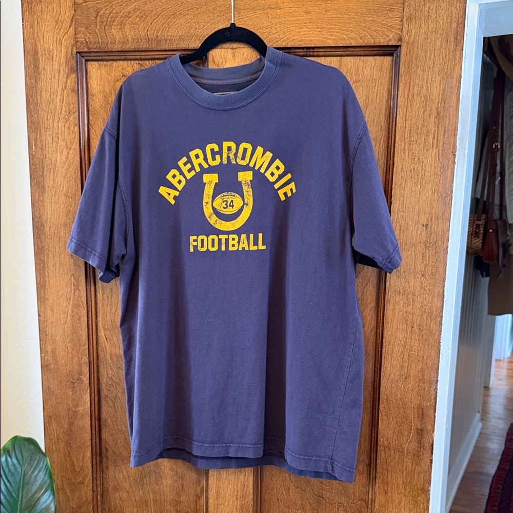 Vintage Abercrombie & Fitch Navy Cotton Tee